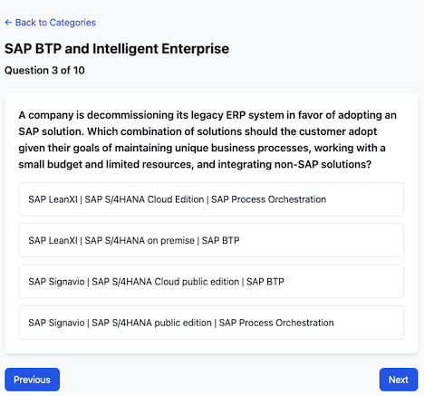 SAP Architect Case Studies for Certification Prep
